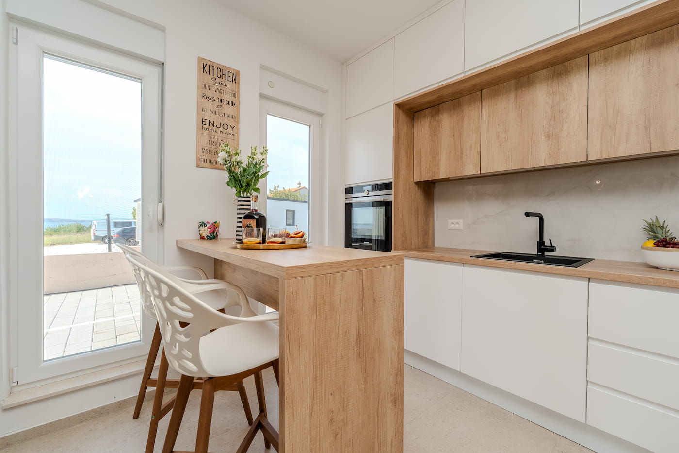 Apartment Vanda kitchen area