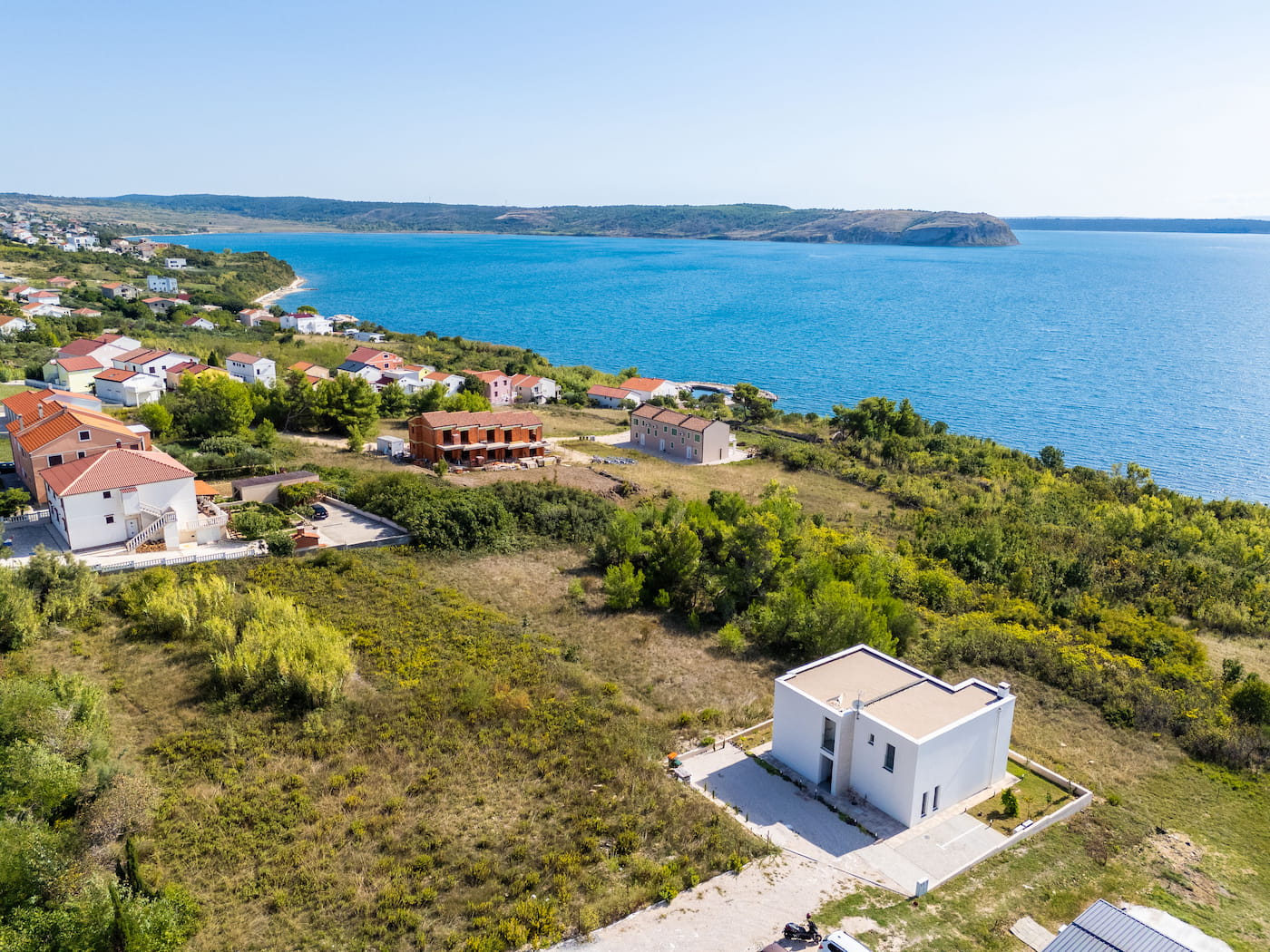 View from Vila Vanda in Rtina