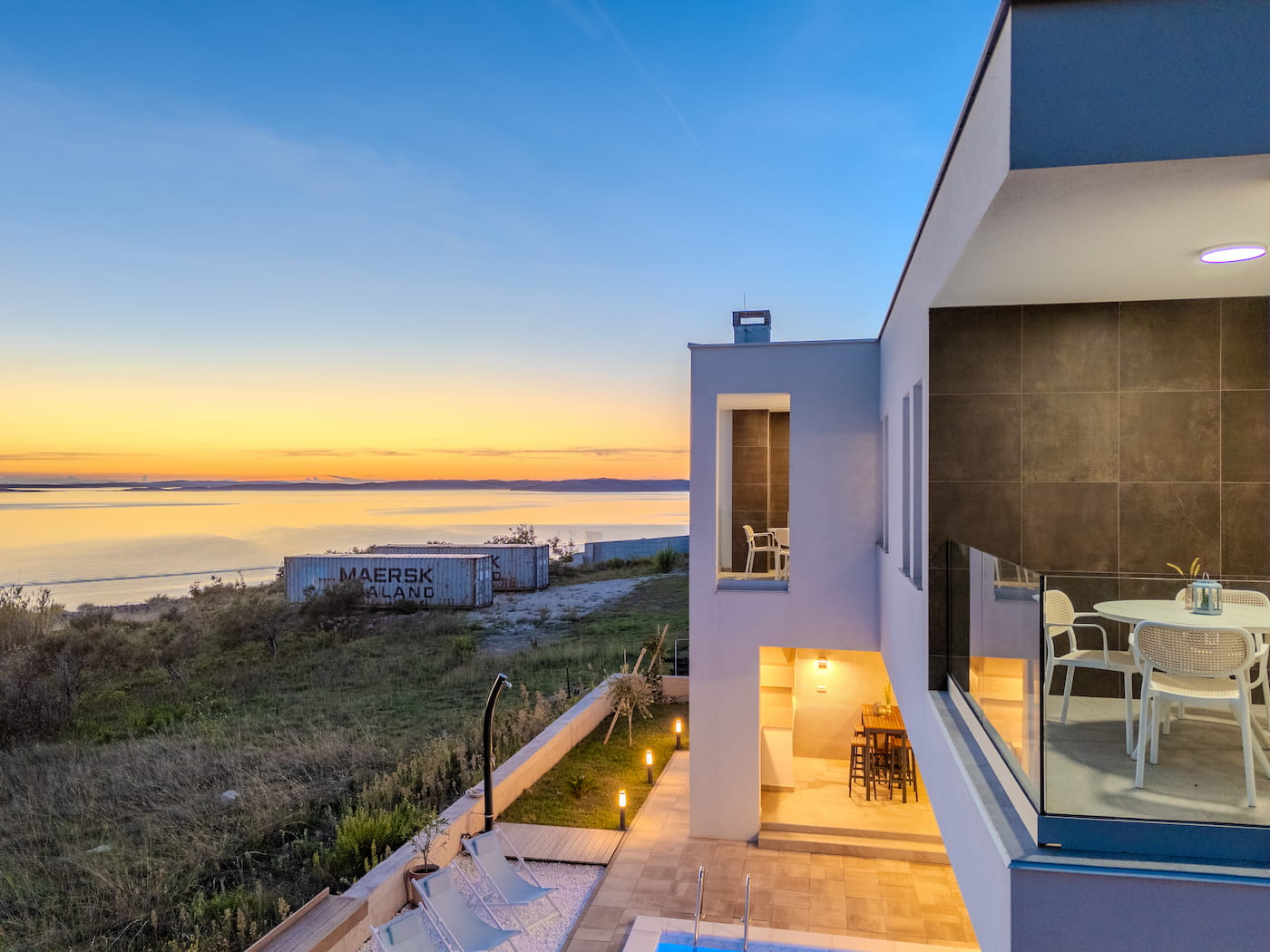 Vila Vanda sunset view